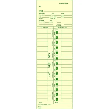 100242 Time Card