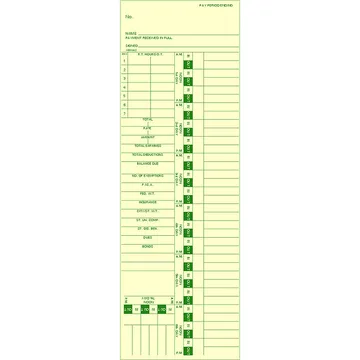 100342 Time Card