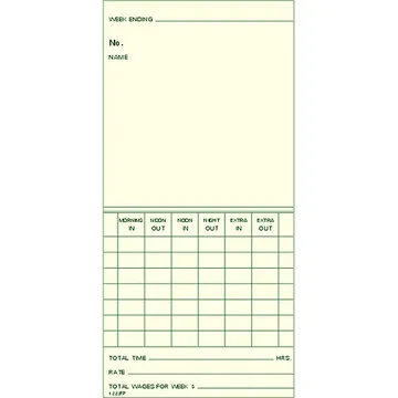 1222FP Time Card
