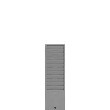 167H Time Card Rack, photo 3