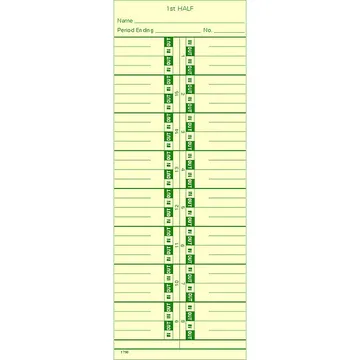 1790 Time Card