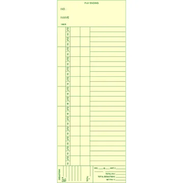 1903R Time Card