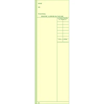 251 Time Card