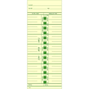 34-2 Time Card