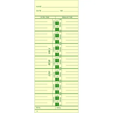 35 Time Card