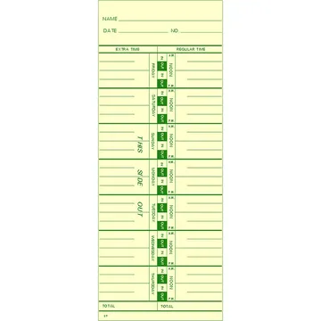 37 Time Card