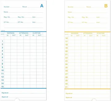42415 Time Card