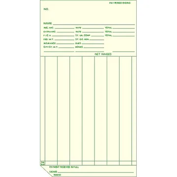 700093 Weekly Time Card