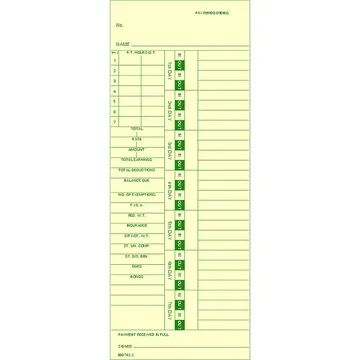 800762-2 Time Card