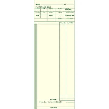 810 Time Card