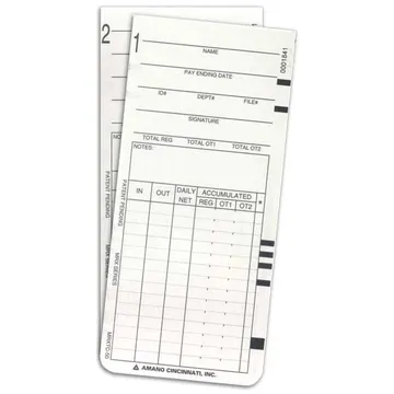 ARX-101300 Time Card