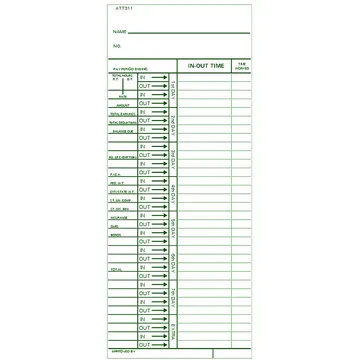 ATT311 Time Card