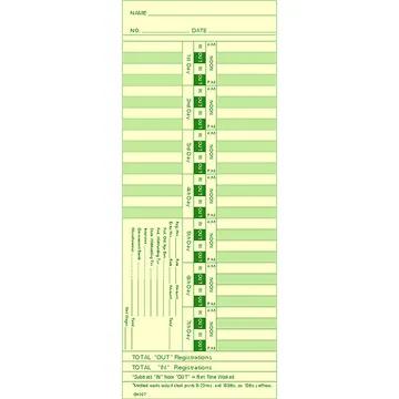 CH107 Time Card