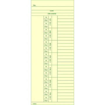 K1414 Time Card