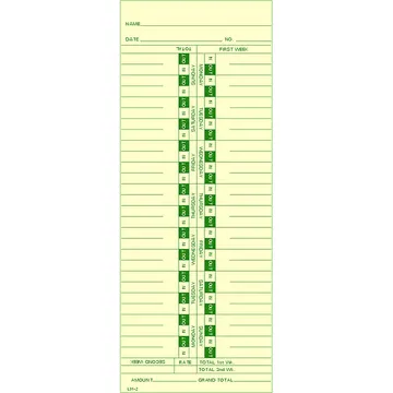 L31-2 Time Card