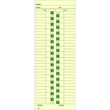 L34B Time Card