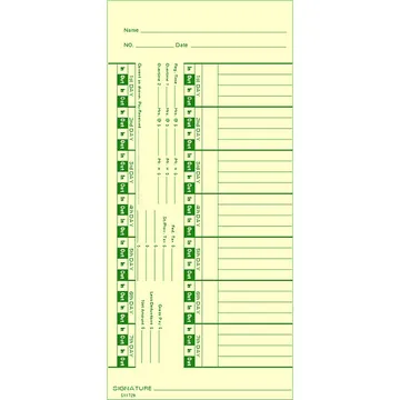 S11729 Time Card