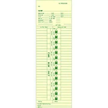 Tops 1255 Time Card, photo 4