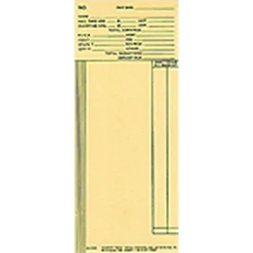 Tops 1261 Time Card, photo 2